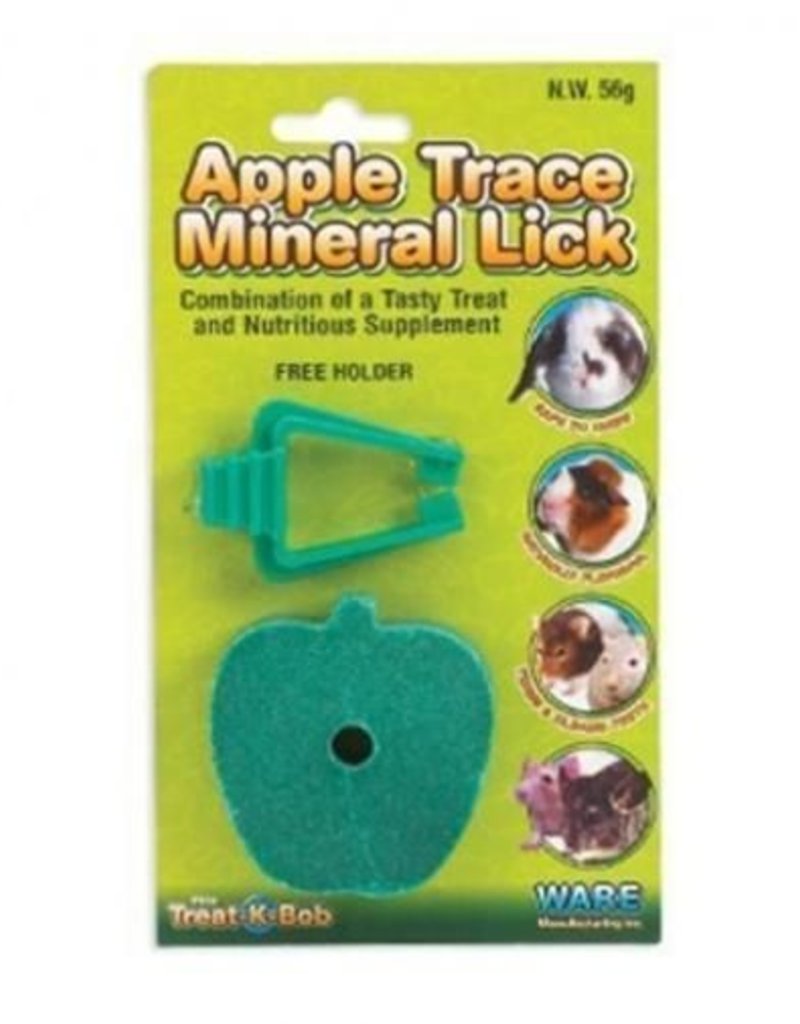 Ware Apple Mineral Lick with Holder