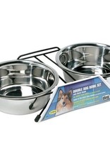 Dogit Dogit Stainless Steel Double Dog Diner - Large - 2 x 1.5L (50 fl oz)