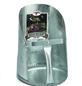 miller Miller - Galvanized Feed Scoop - 3qt