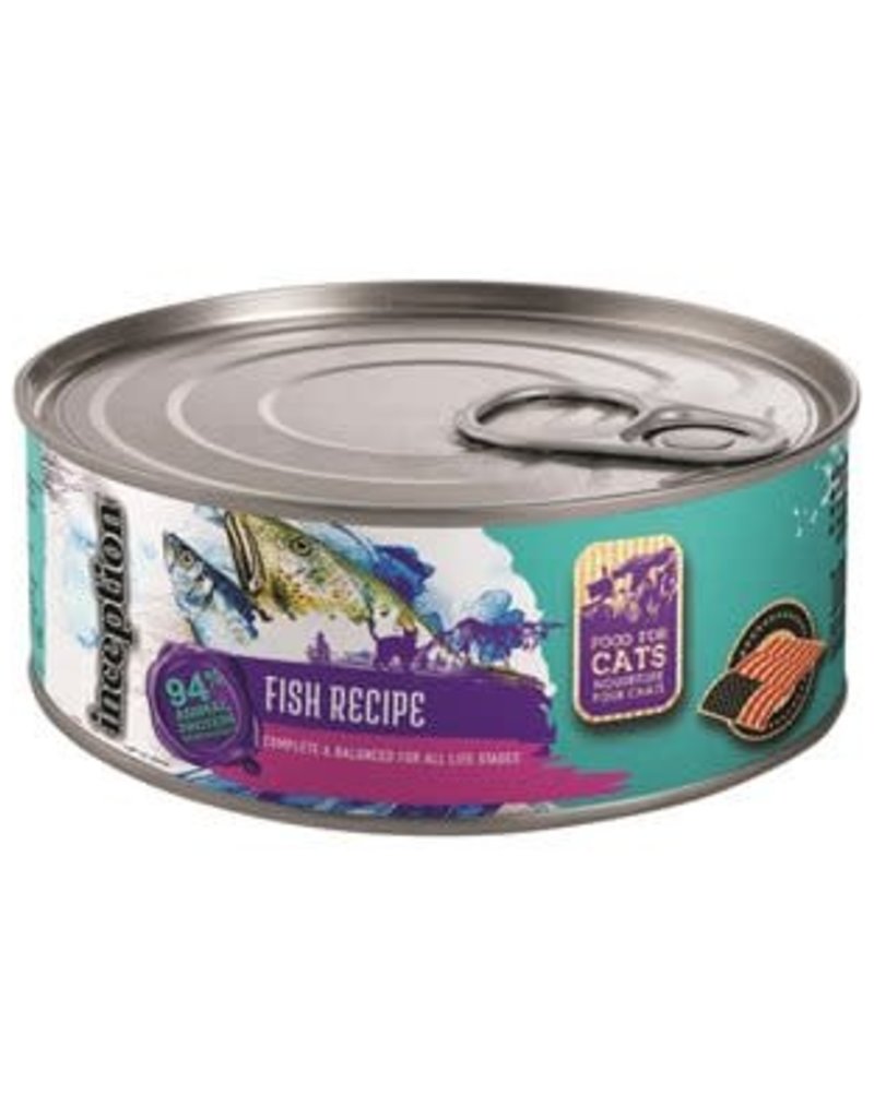 Inception Inception Canned Cat Food Fish Recipe 5.5oz
