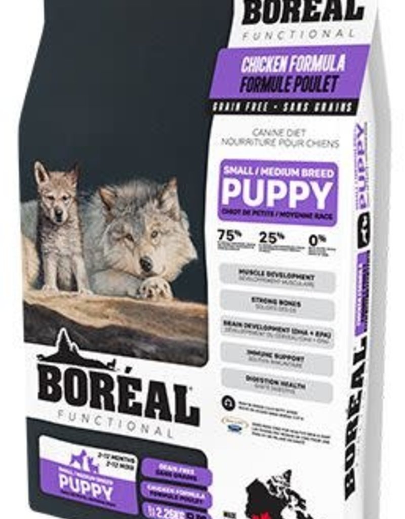 Boreal Functional Small and Medium Breed Puppy Chicken Dog Food 2.26kg