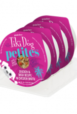 tiki Tiki Dog Aloha Petites Chicken & Duck Recipe Wet Dog Food 3oz