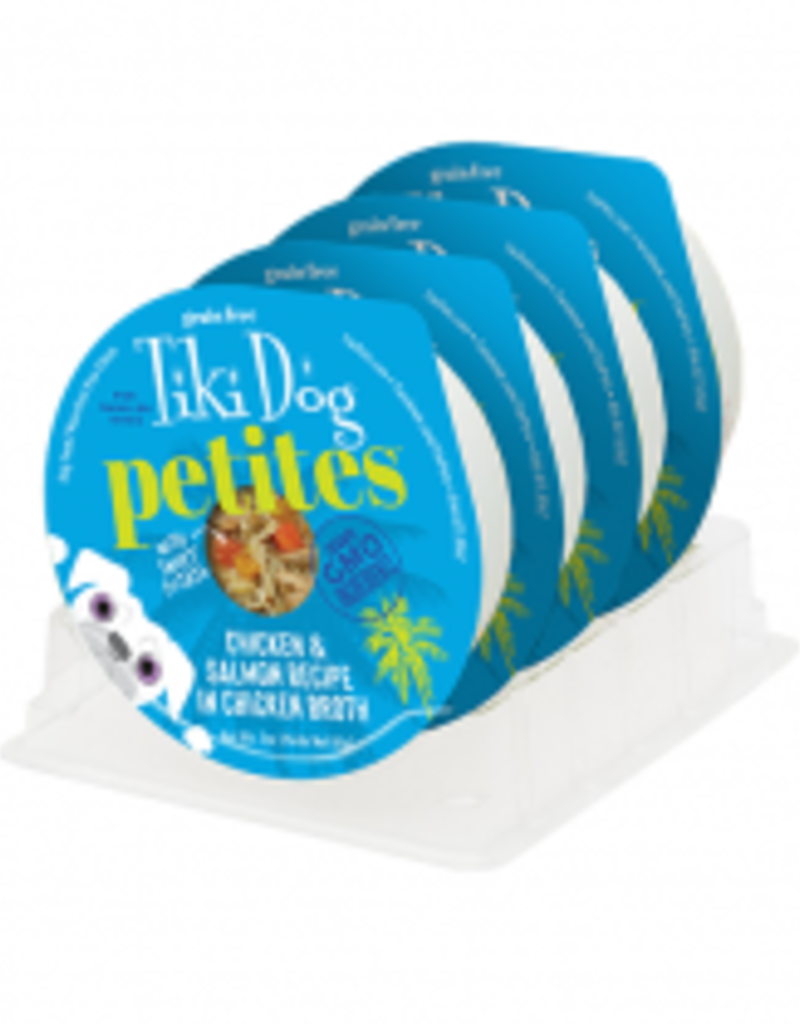 tiki Tiki Dog Aloha Petites Chicken & Salmon Recipe Wet Dog Food 3oz