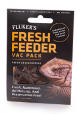 Fluker's Fluker's Fresh Feeder Vac Pack - Fresh Grasshoppers - 0.7 oz