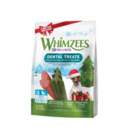 Whimzees Whimzees Winter Shapes Variety Bag Small 6.3 oz Dental Chew for Dogs