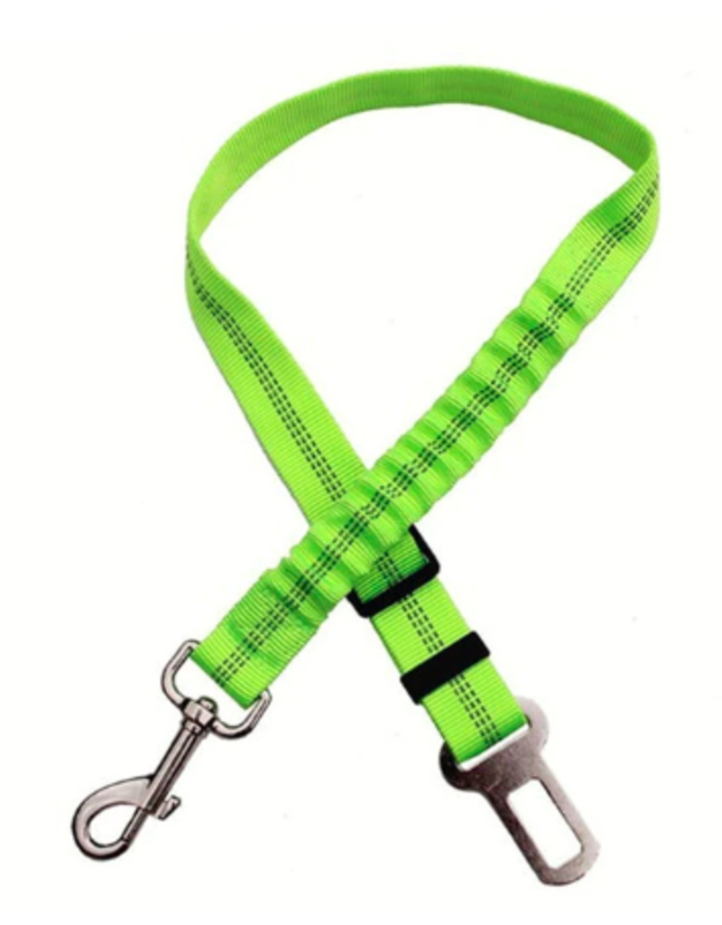 AliExpress Dog Seat Belt - Adjustable - Green