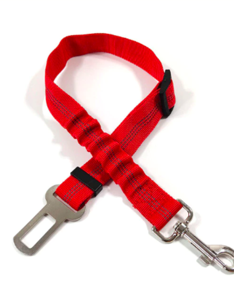AliExpress Dog Seat Belt - Adjustable - Red