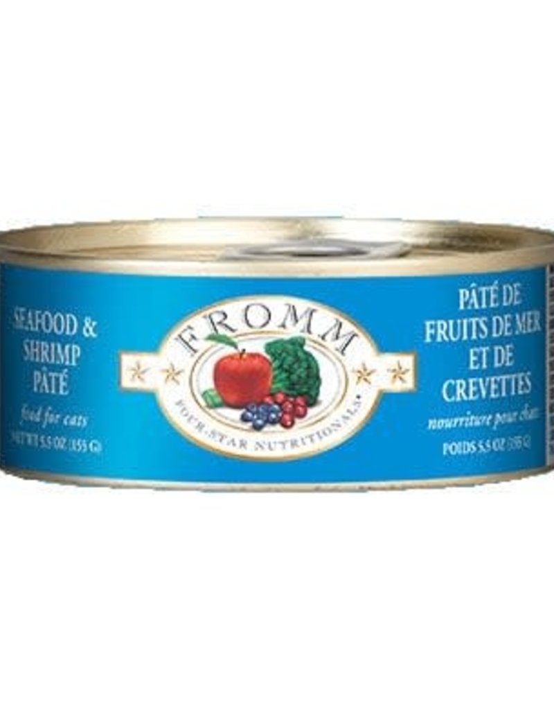 Fromm Fromm 4-Star Seafood & Shrimp Cat Pate 5.5oz