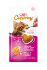 Catit Catit Creamy Lickable Treat - Chicken & Shrimp - 5 pack