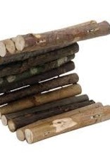 Living World Tree House Real Wood Logs - Medium