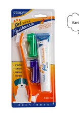 Dog Toothbrush & Toothpaste Fresh Breath Dental Kit - Vanilla