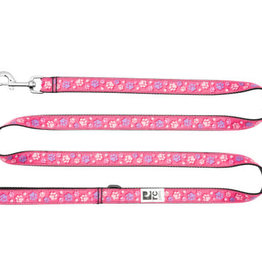 RC Pets RC Pets Leash 1"x6' Fresh Tracks Pink