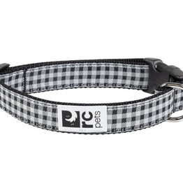 RC Pets RC Pets Clip Collar M 1 Black Gingham