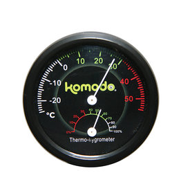 Komodo Komodo Combined Thermometer & Hygrometer Analog