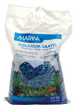 Marina Marina Decorative Coloured Aquarium Gravel - Tri-Colour Blue - 10 kg (22 lbs)