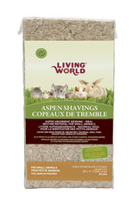 Living World Aspen Shavings - 20 L (1200 cu in)