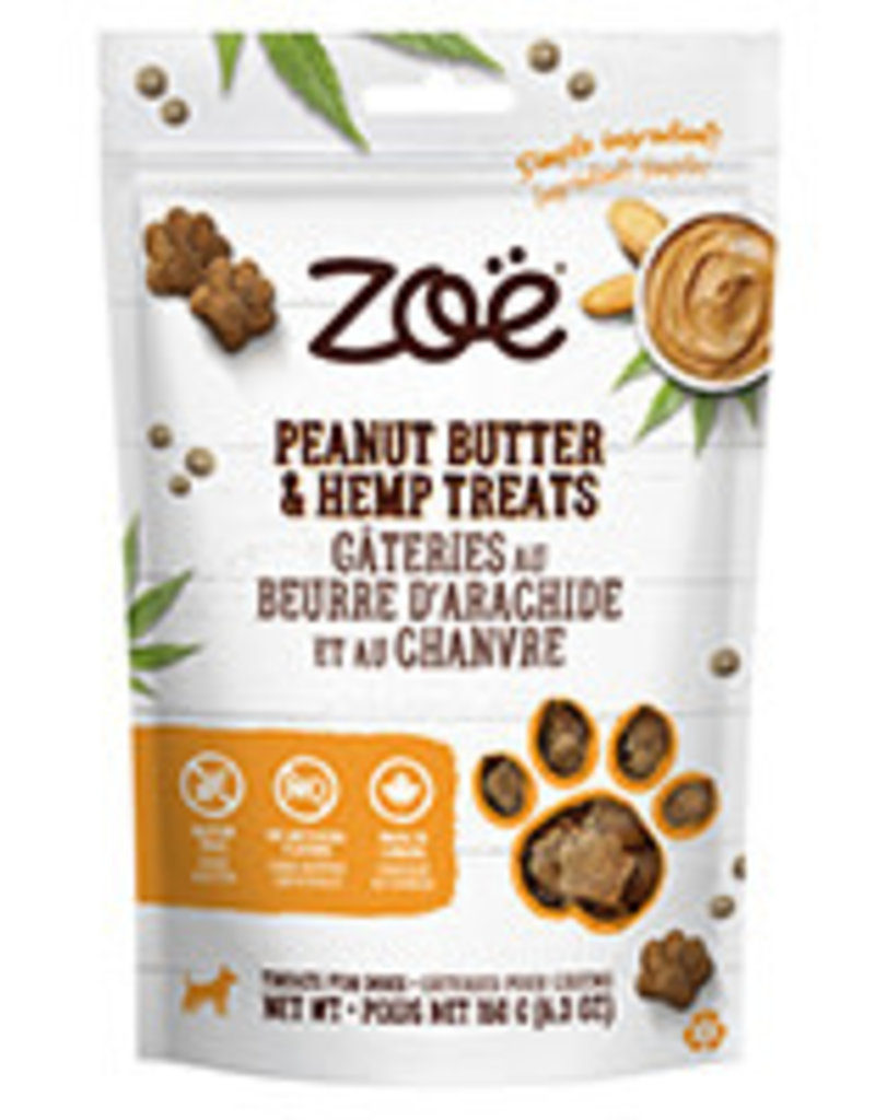 zoe Zoe Hemp Treats - Peanut Butter - 150g (5.3 oz)