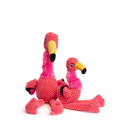 Fabdog Fabdog Floppy Dog Toy - Flamingo Large