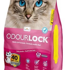 Intersand Odourlock Ultra Premium Clumping Cat Litter Baby Powder 12kg
