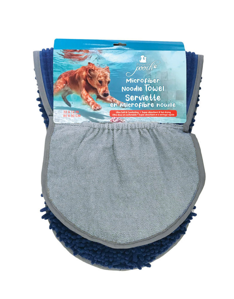 Pampered Pooch Shammy Drying Towel - Blue