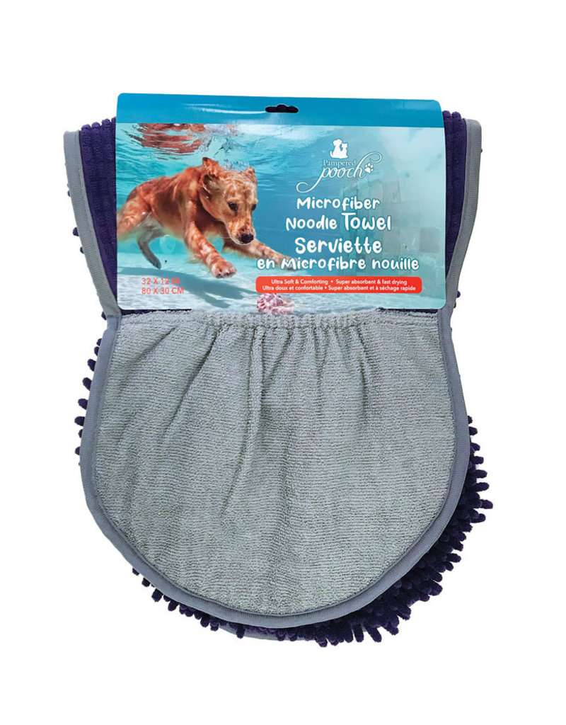 Pampered Pooch Shammy Drying Towel - Purple