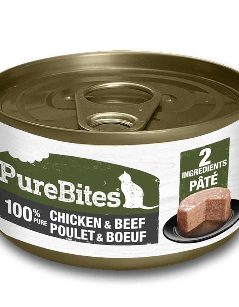 PureBites PureBites Protein Paté Chicken & Beef Cat Food 71gm