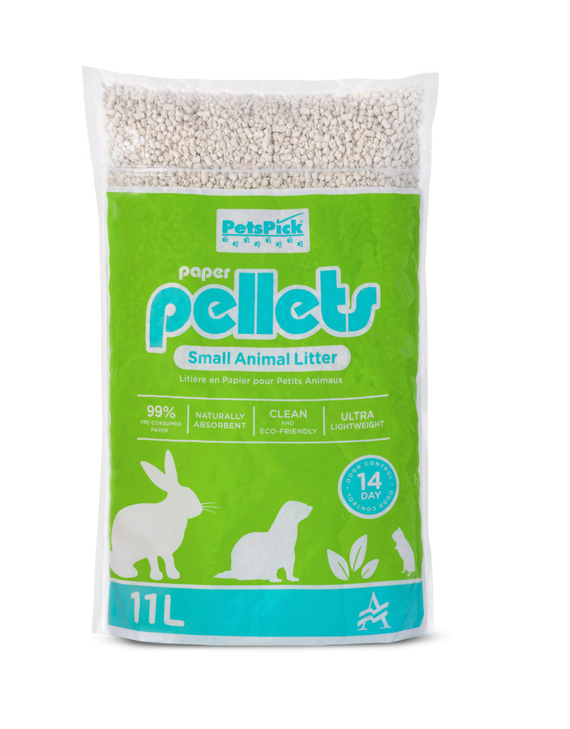 PetsPick Paper Pellet Bedding 22L Pet Central Limited