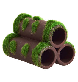 Underwater Treasures Underwater Treasures Ceramic Pipes - Mossy - 3"