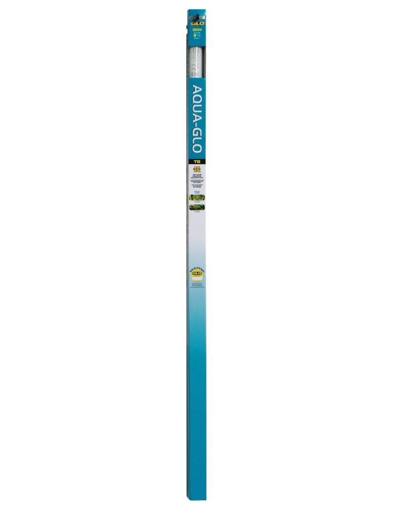 Aqua-GLO T8 Fluorescent Aquarium Bulb, 30 W, 91 cm x  cm (36 in x 1 in)  - Pet Central Limited