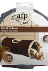 All for Paws Find ME Cat Tunnel - Tan/Brown