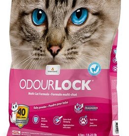 Intersand Odourlock Ultra Premium Clumping Cat Litter Baby Powder 6kg