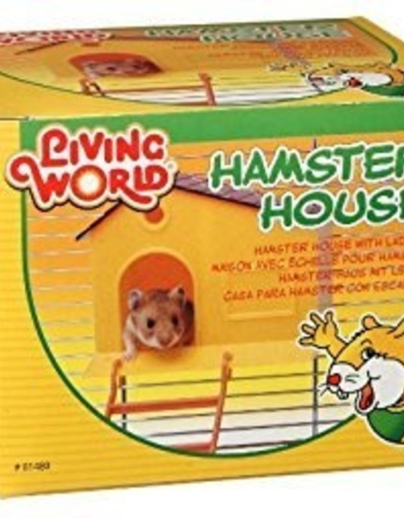 Living World Hamster House with Step Ladder