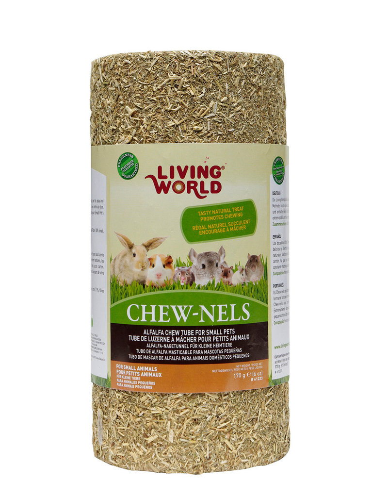Living World Alfalfa Chew-nels - Medium