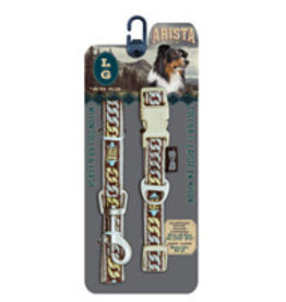 Zeus Arista Collar & Leash Set - Large - Bluegrass