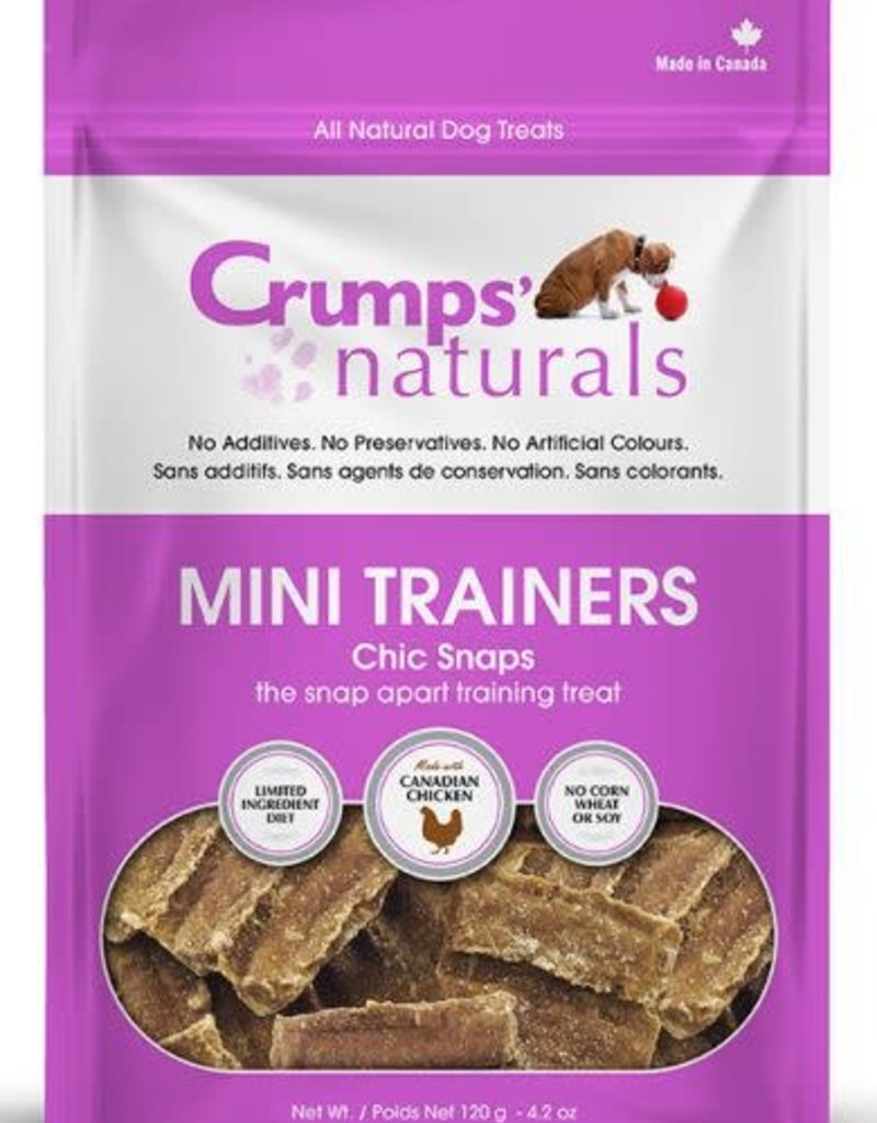 Crumps Crumps' Naturals Chic Snaps Dog 120g