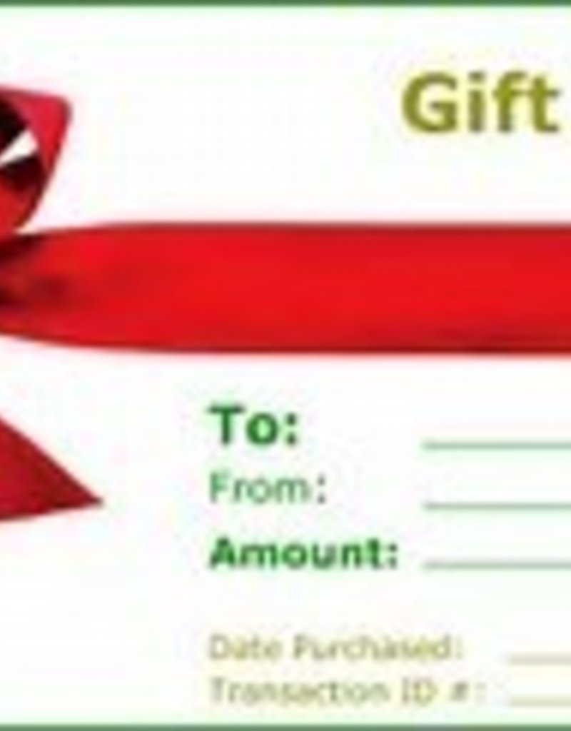 Gift Certificates