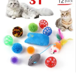 Wish Cat Pets Toys Mouse Shape Balls - assorted toys