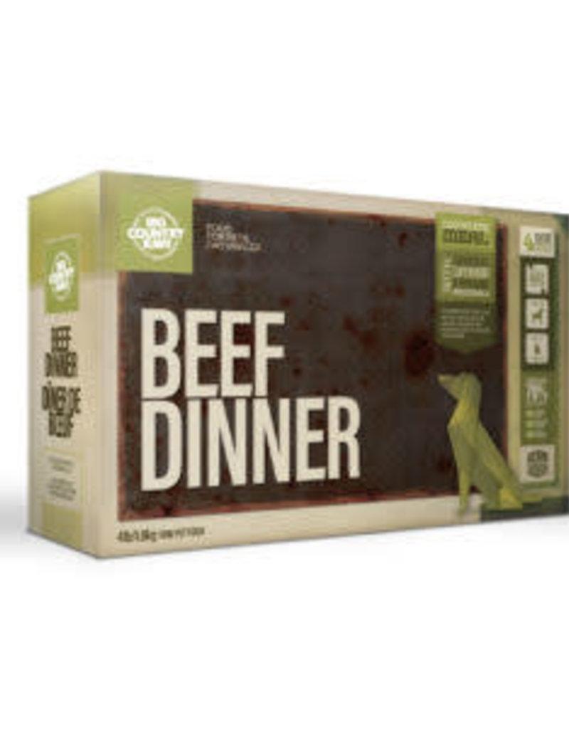 Big Country Raw Big Country Raw Beef Dinner Carton 4lb