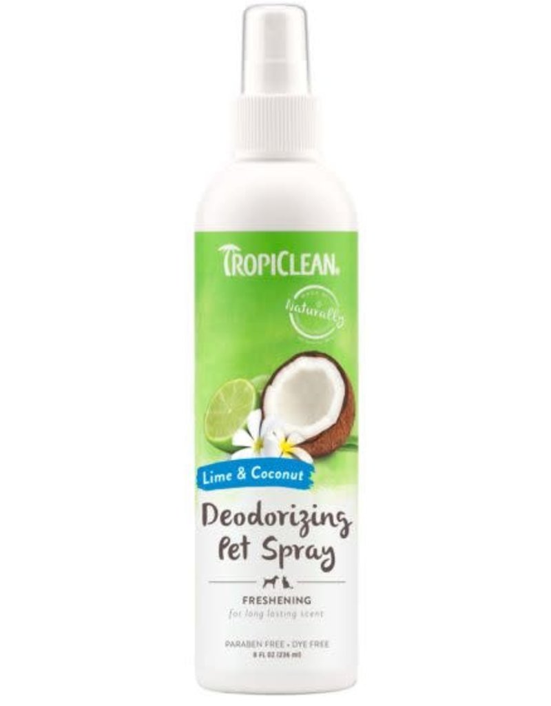 TropiClean TropiClean Lime and Coconut Deodorizing Pet Spray Dog 8oz