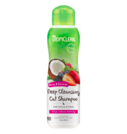 TropiClean TropiClean Deep Cleansing Cat and Kitten Shampoo 12oz