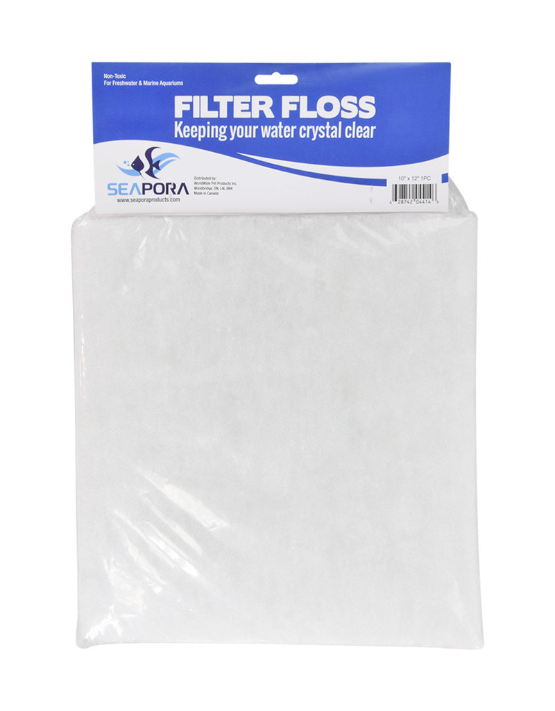 Seapora Seapora Filter Floss Pad - 10" x 12" - 1 pk