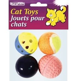 Burgham Cat Toys Value Pack 4pc.
