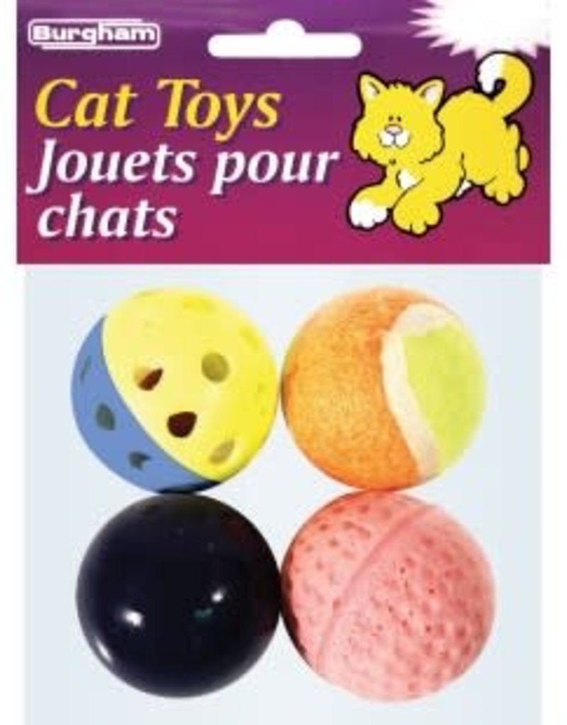 Burgham Cat Toys Value Pack 4pc.