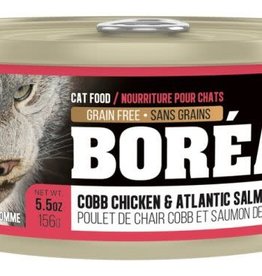 Boreal Cobb Chicken & Atlantic Salmon Cat Food 156g