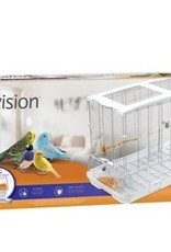 Vision Bird Cage for Large Birds (L01) - Single Height - Small Wire - 78 x 42 x 56 cm (30.7 L x 16.5 W x 22 in H)