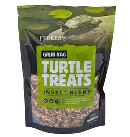 Fluker's Fluker's Grub Bag Turtle Treats - Insect Blend Shrimp - 6 oz
