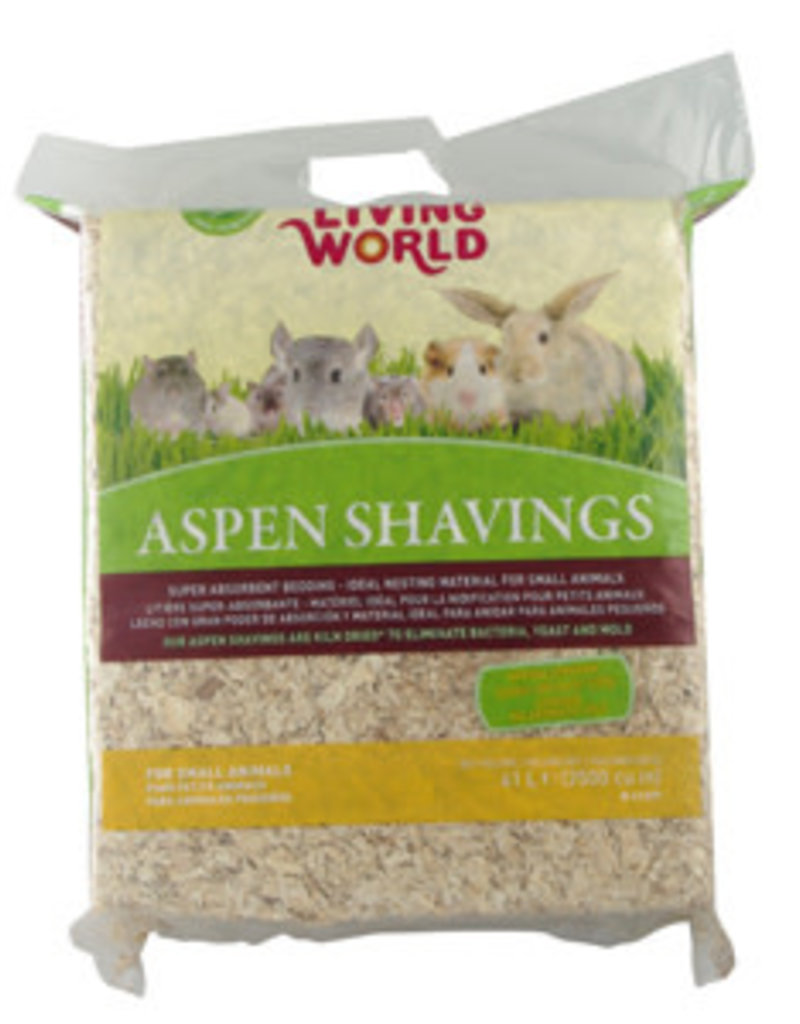Living World Aspen Shavings - 41 L (2500 cu in)