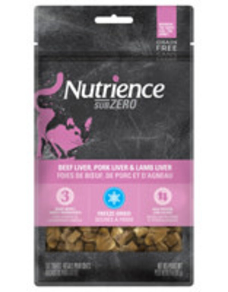 Nutrience Nutrience Grain Free SubZero Cat Treats - Beef Liver, Pork Liver & Lamb Liver - 30 g