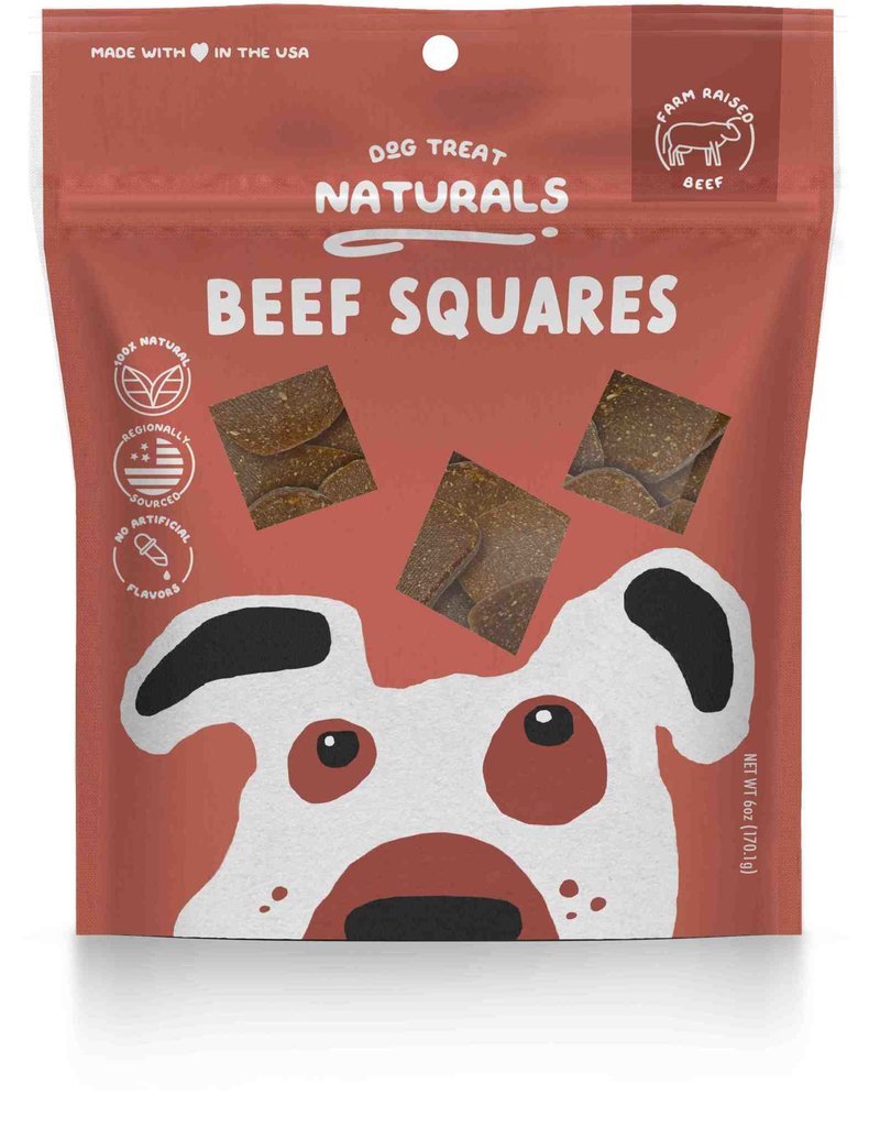 Dog Treat Naturals Dog Treat Naturals Beef Squares - 6oz