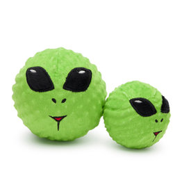 Fabdog Fabdog Faball Squeakey Dog Toy - Alien - Large